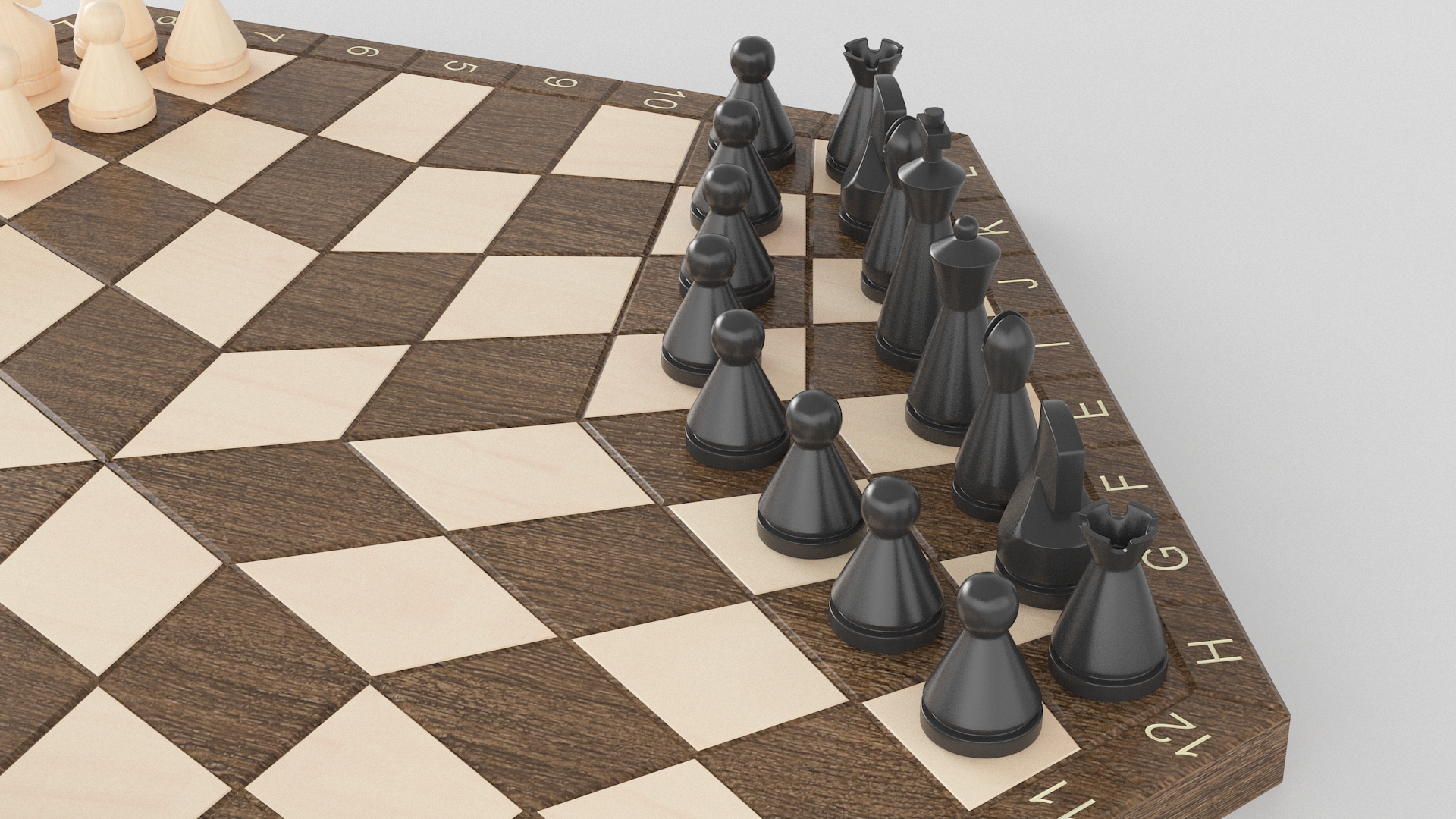 chess pieces Free 3D Model in Other 3DExport