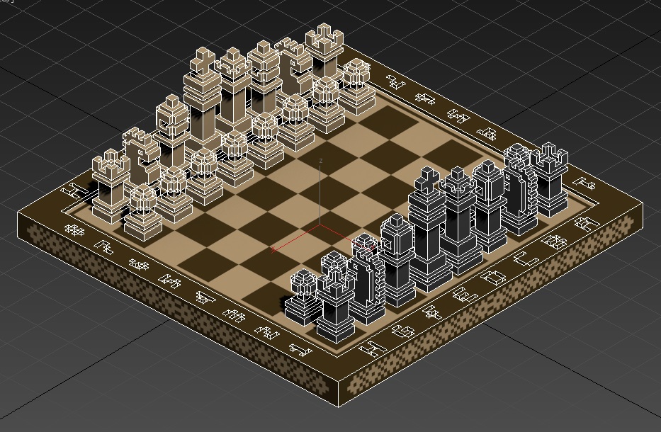 Chess Free 3D Model in Board Games 3DExport