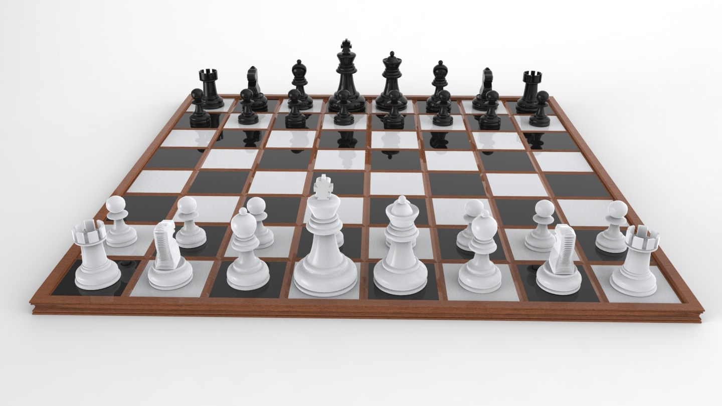 Chess-game 3D models - Sketchfab