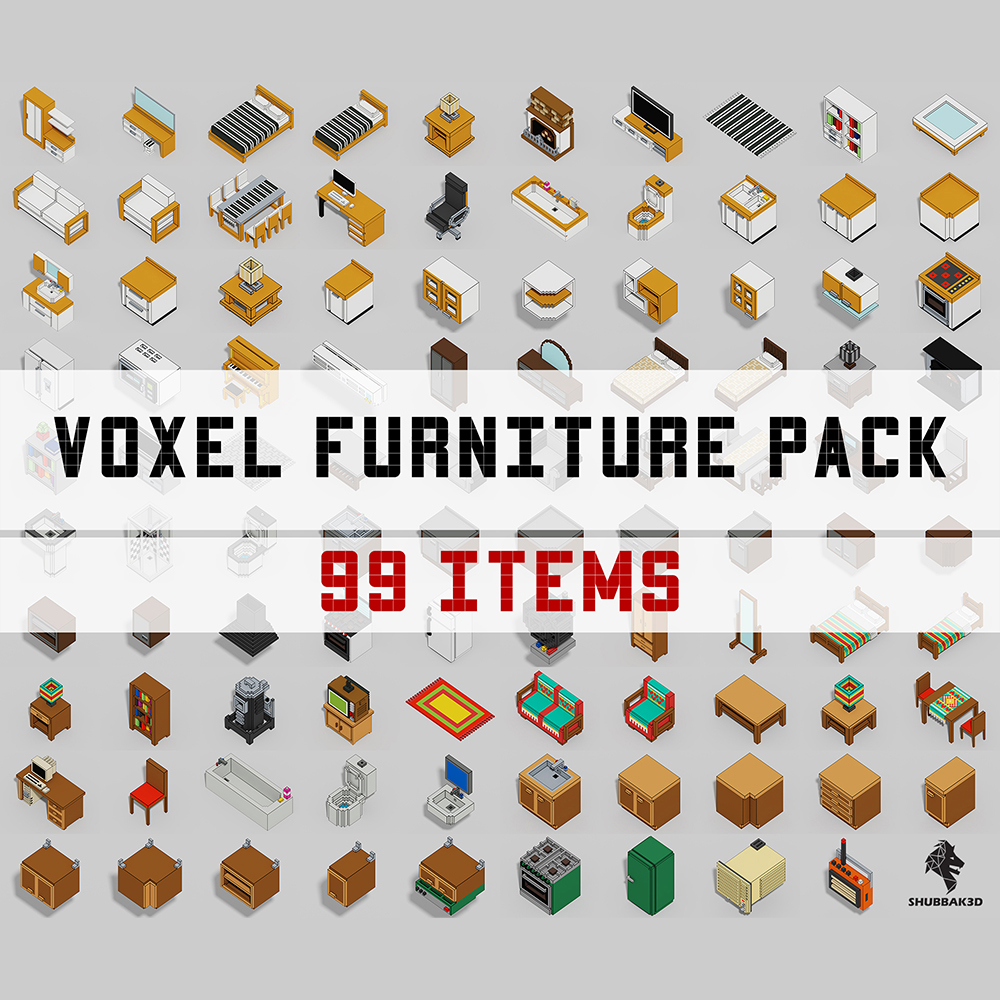 3d items. Modeling items for 3dsmax.