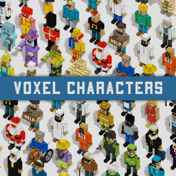 Voxel Character Pack